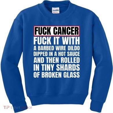 Fuck Cancer Kids Sweatshirt