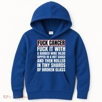 Fuck Cancer Kids Hoodie thumb 0