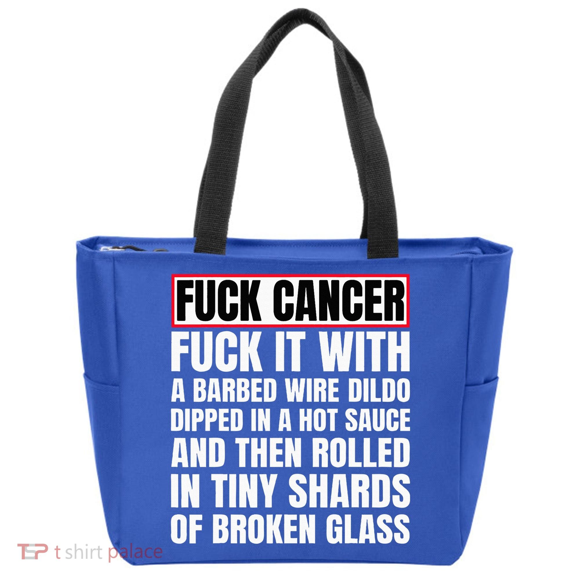 Fuck Cancer Tote Bag