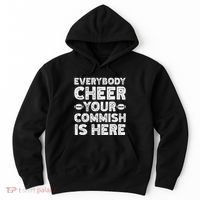Funny Commish Fantasy Basketball Commissioner Sarcastic Hoodie thumb 0