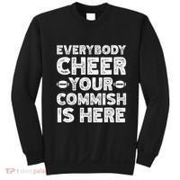 Funny Commish Fantasy Basketball Commissioner Sarcastic Sweatshirt thumb 0
