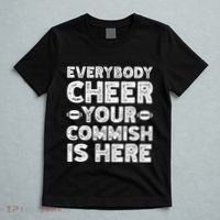Funny Commish Fantasy Basketball Commissioner Sarcastic T-Shirt thumb 5