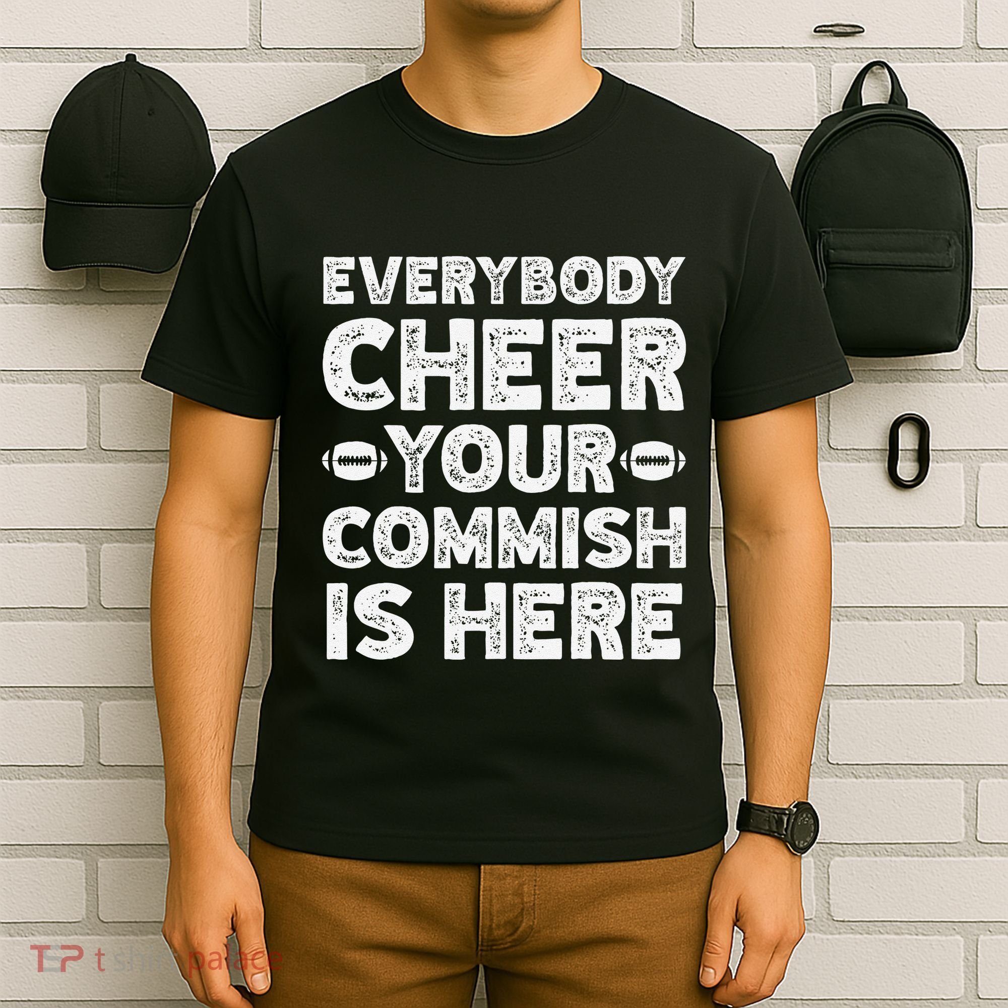 Funny Commish Fantasy Basketball Commissioner Sarcastic T-Shirt
