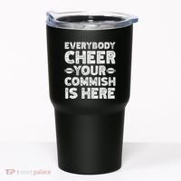 Funny Commish Fantasy Basketball Commissioner Sarcastic Tumbler thumb 0