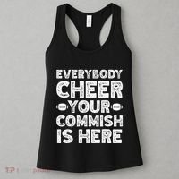 Funny Commish Fantasy Basketball Commissioner Sarcastic Women's Tank Top thumb 3