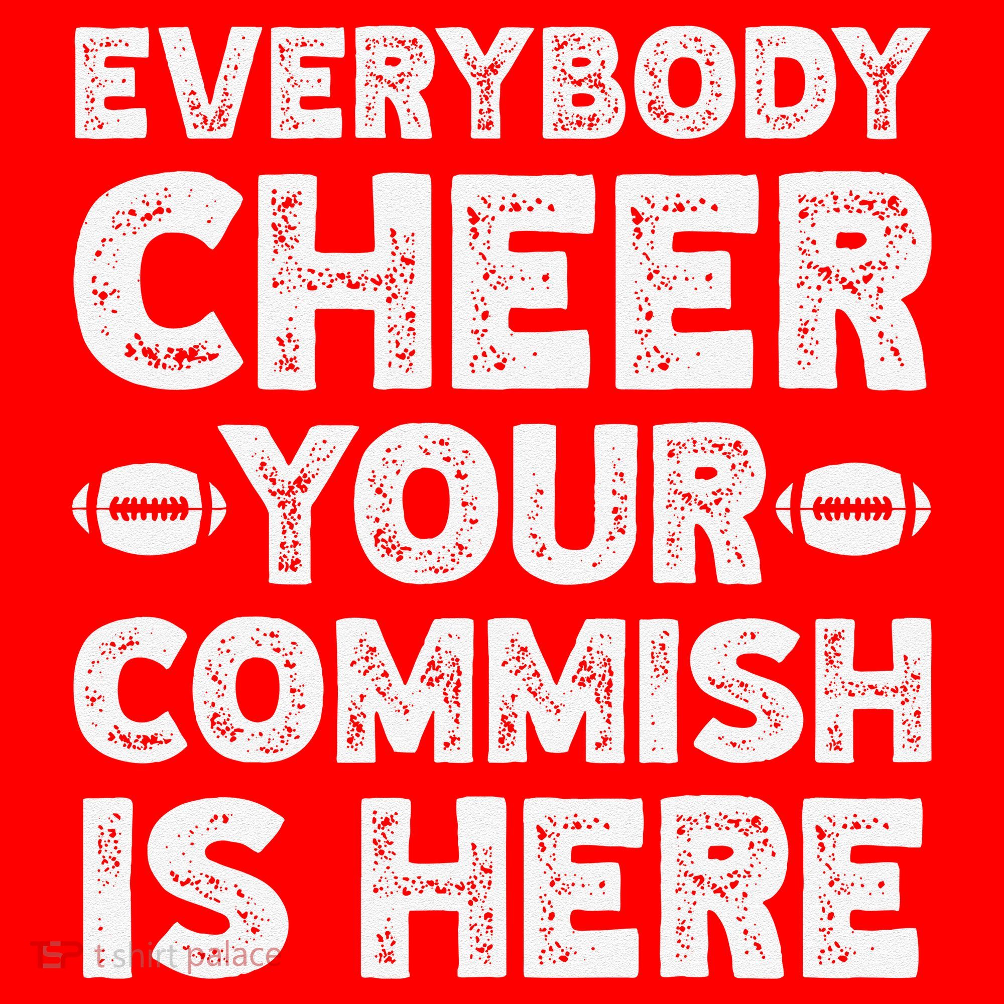 Funny Commish Fantasy Basketball Commissioner Sarcastic Santa Hat