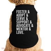 Foster Care , Foster Love, Gift For Adoption Doggie Tank thumb 0