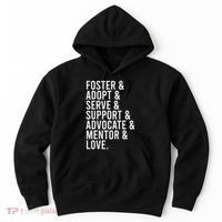 Foster Care , Foster Love, Gift For Adoption Hoodie thumb 0