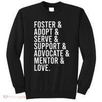 Foster Care , Foster Love, Gift For Adoption Sweatshirt thumb 0
