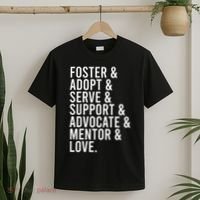 Foster Care , Foster Love, Gift For Adoption T-Shirt thumb 2