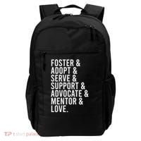 Foster Care , Foster Love, Gift For Adoption Backpack thumb 0