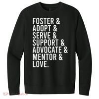 Foster Care , Foster Love, Gift For Adoption V.I.T. Fleece Crew Sweatshirt thumb 0