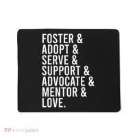 Foster Care , Foster Love, Gift For Adoption Mousepad thumb 0