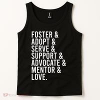 Foster Care , Foster Love, Gift For Adoption Tank Top thumb 2