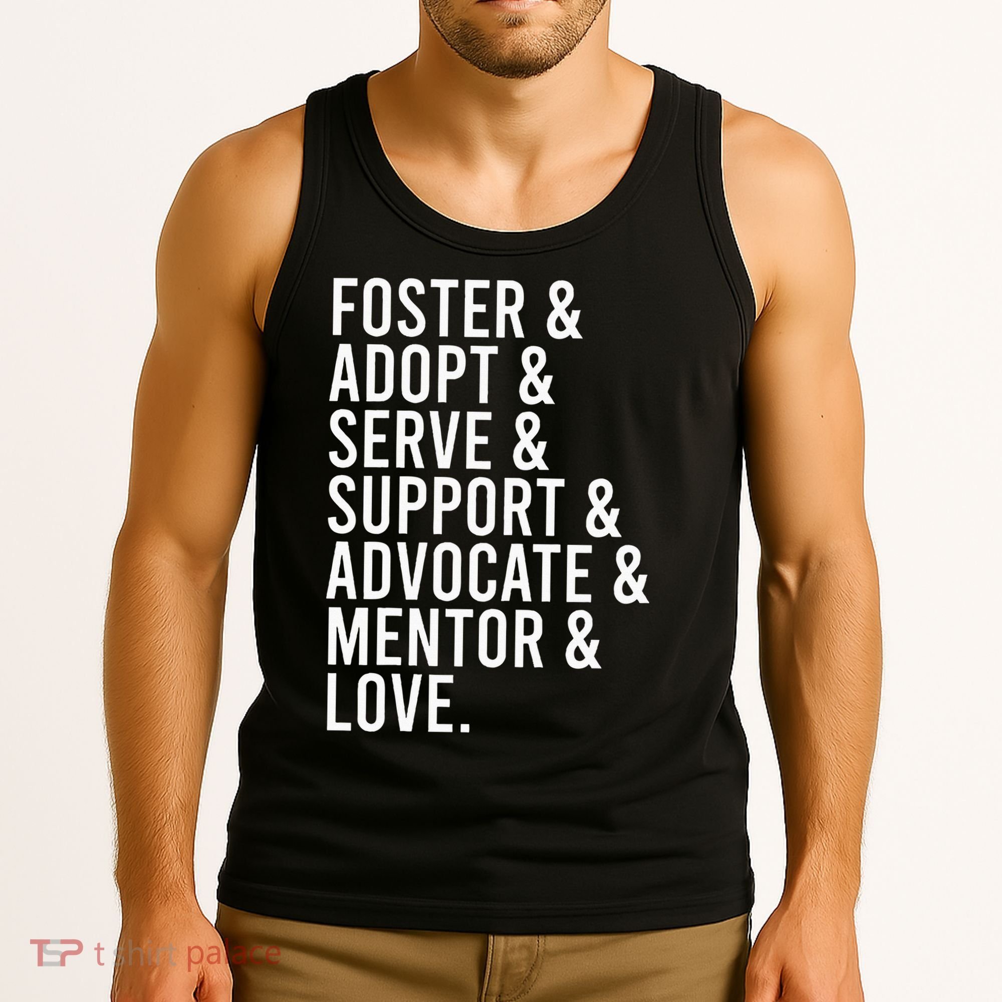 Foster Care , Foster Love, Gift For Adoption Tank Top
