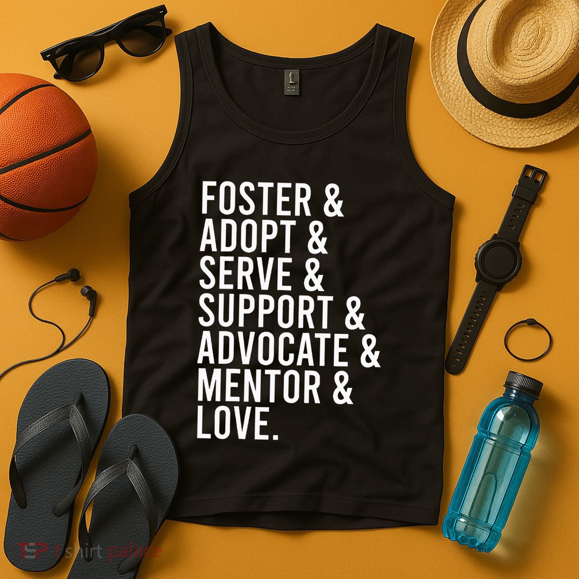 Foster Care , Foster Love, Gift For Adoption Tank Top