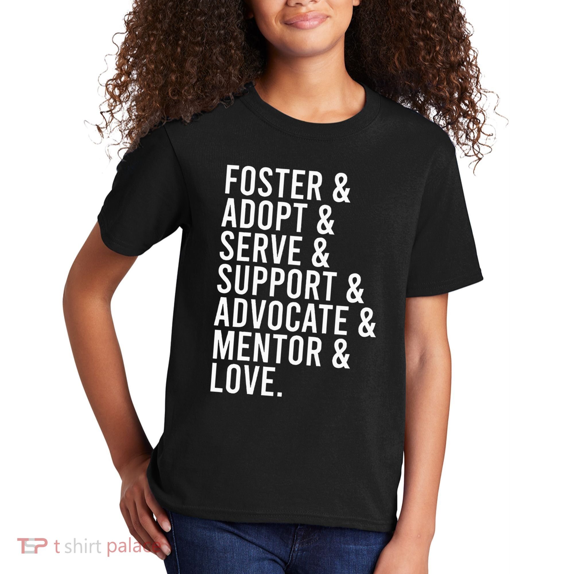 Foster Care , Foster Love, Gift For Adoption Kids T-Shirt