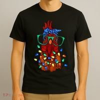 Funny Chicken Farmer Women Girls Family Christmas T-Shirt thumb 3