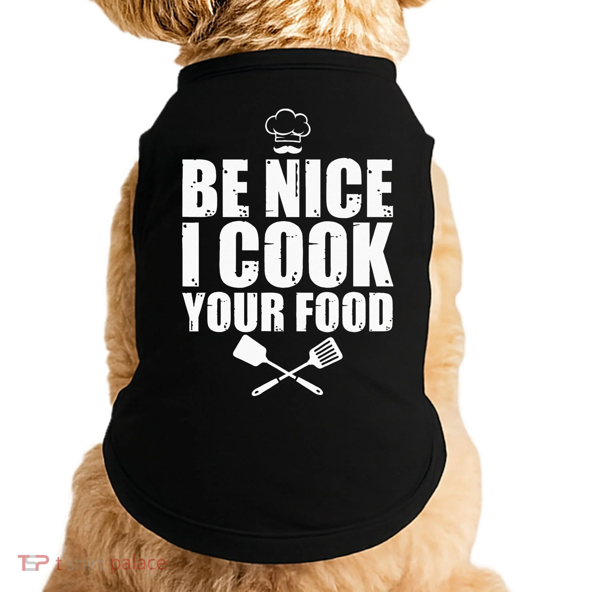 Funny Chef For Cook Pastry Chef Culinary Cooking Doggie Tank