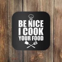 Funny Chef For Cook Pastry Chef Culinary Cooking Coaster thumb 0