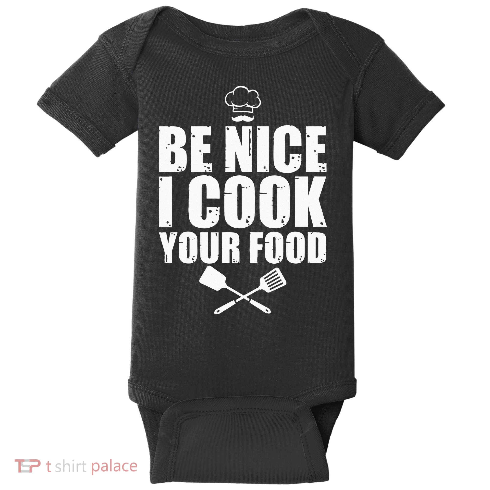 Funny Chef For Cook Pastry Chef Culinary Cooking Baby Bodysuit