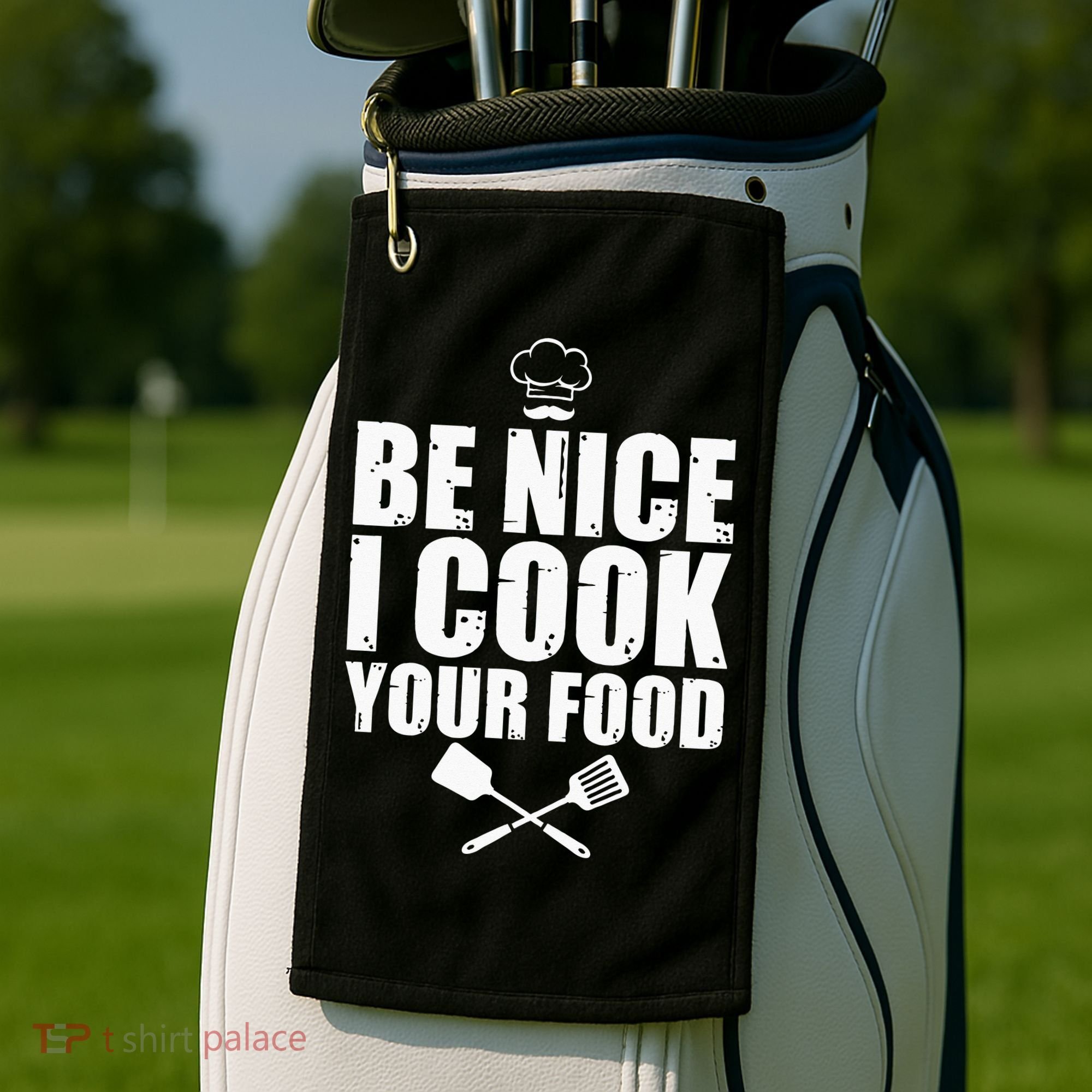 Funny Chef For Cook Pastry Chef Culinary Cooking Golf Towel