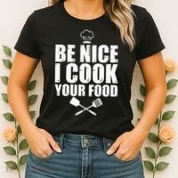 Funny Chef For Cook Pastry Chef Culinary Cooking Women's T-Shirt thumb 2