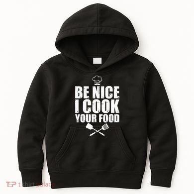 Funny Chef For Cook Pastry Chef Culinary Cooking Kids Hoodie