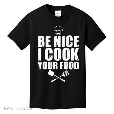 Funny Chef For Cook Pastry Chef Culinary Cooking Kids T-Shirt