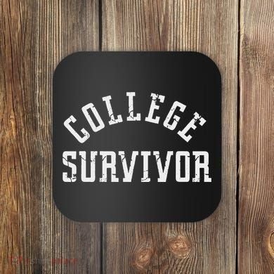 Funny College Freshman Graduate Coaster