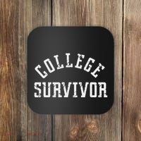 Funny College Freshman Graduate Coaster thumb 0