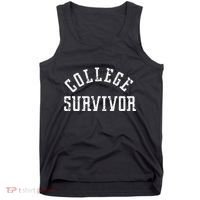 Funny College Freshman Graduate Tank Top thumb 0
