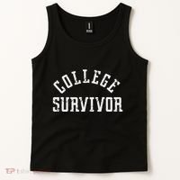 Funny College Freshman Graduate Tank Top thumb 2