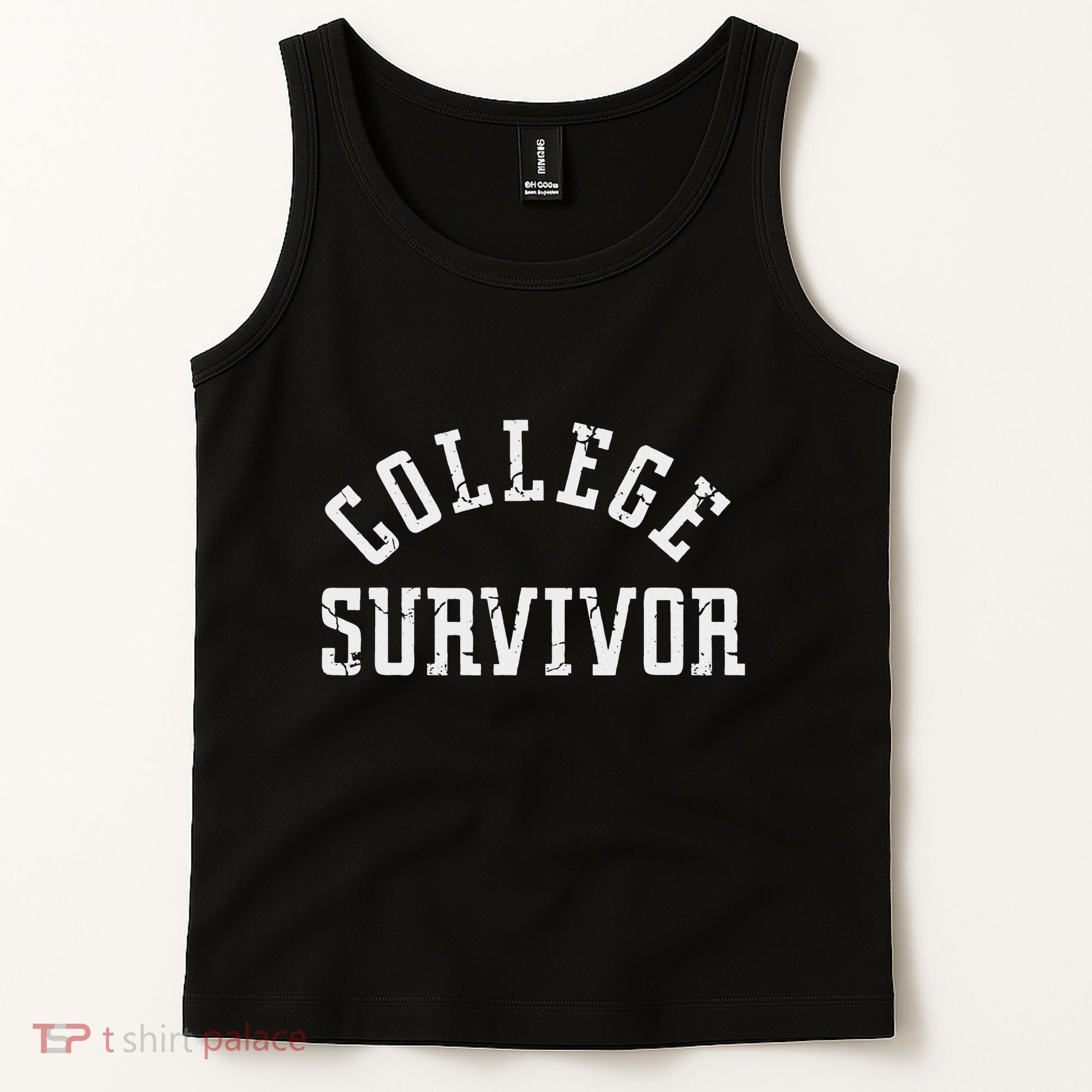 Funny College Freshman Graduate Tank Top