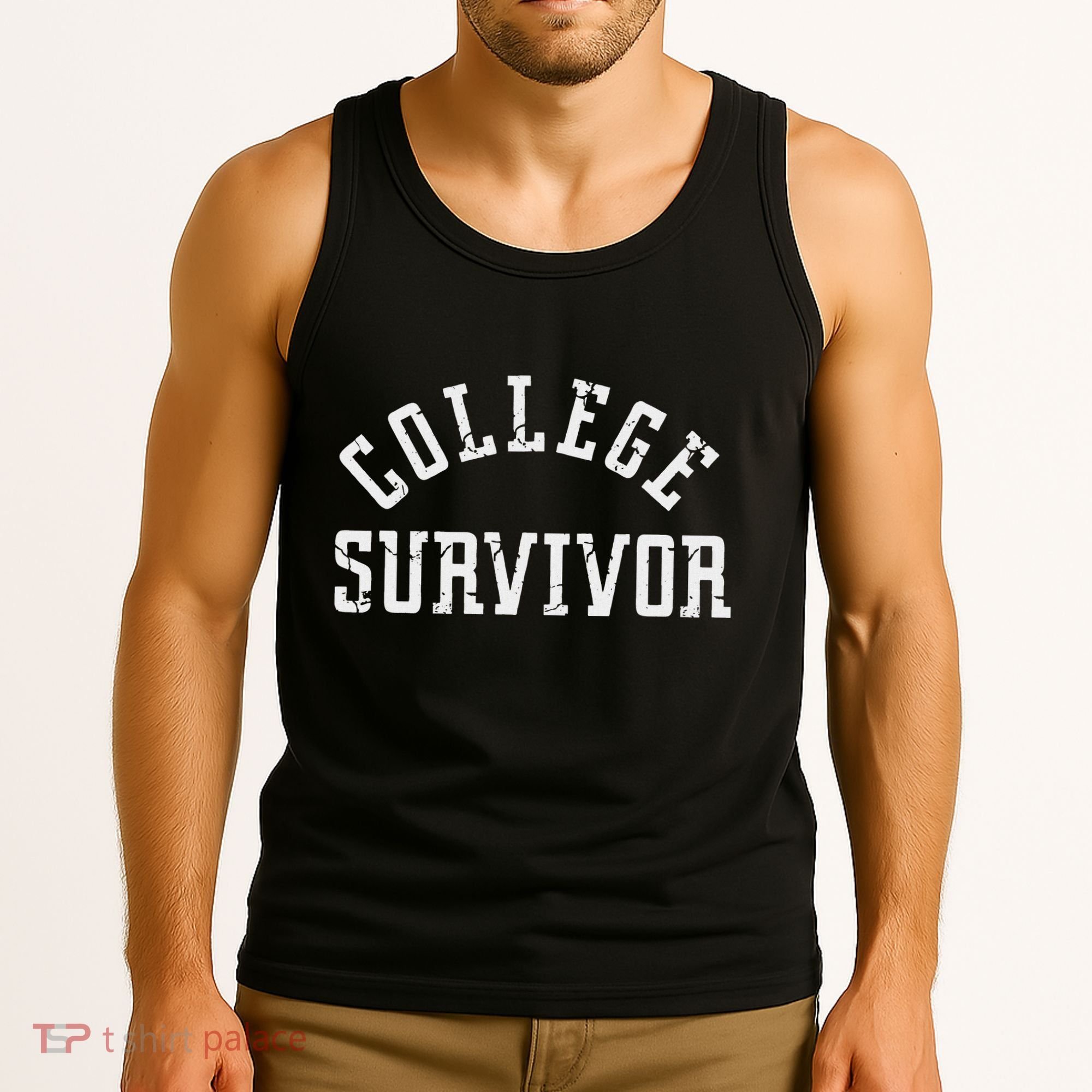 Funny College Freshman Graduate Tank Top