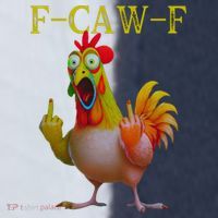 F Caw F Funny Chicken Middle Finger Clucking Rooster Meme Sport-Tek Competitor United Soccer Jersey thumb 4