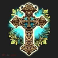 Filigree Cross Women's Sweatshirt thumb 2