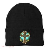 Filigree Cross Beanie thumb 0