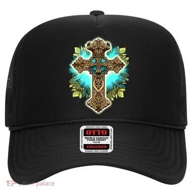Filigree Cross Hat