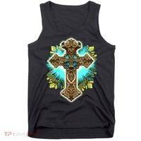 Filigree Cross Tank Top thumb 0