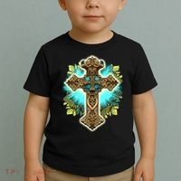 Filigree Cross Toddler T-Shirt thumb 2