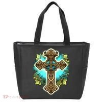 Filigree Cross Tote Bag thumb 0