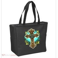 Filigree Cross Tote Bag thumb 2