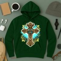 Filigree Cross Hoodie thumb 3