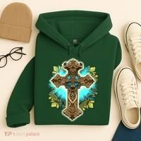 Filigree Cross Hoodie thumb 4