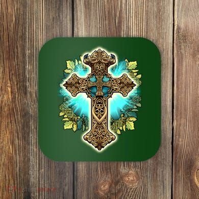 Filigree Cross Coaster