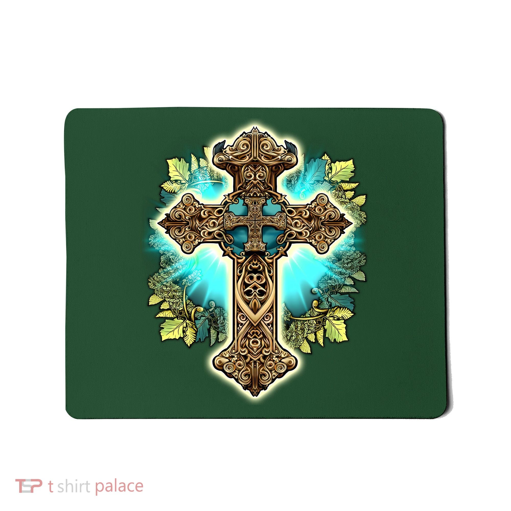 Filigree Cross Mousepad