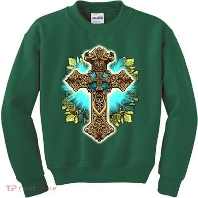 Filigree Cross Kids Sweatshirt