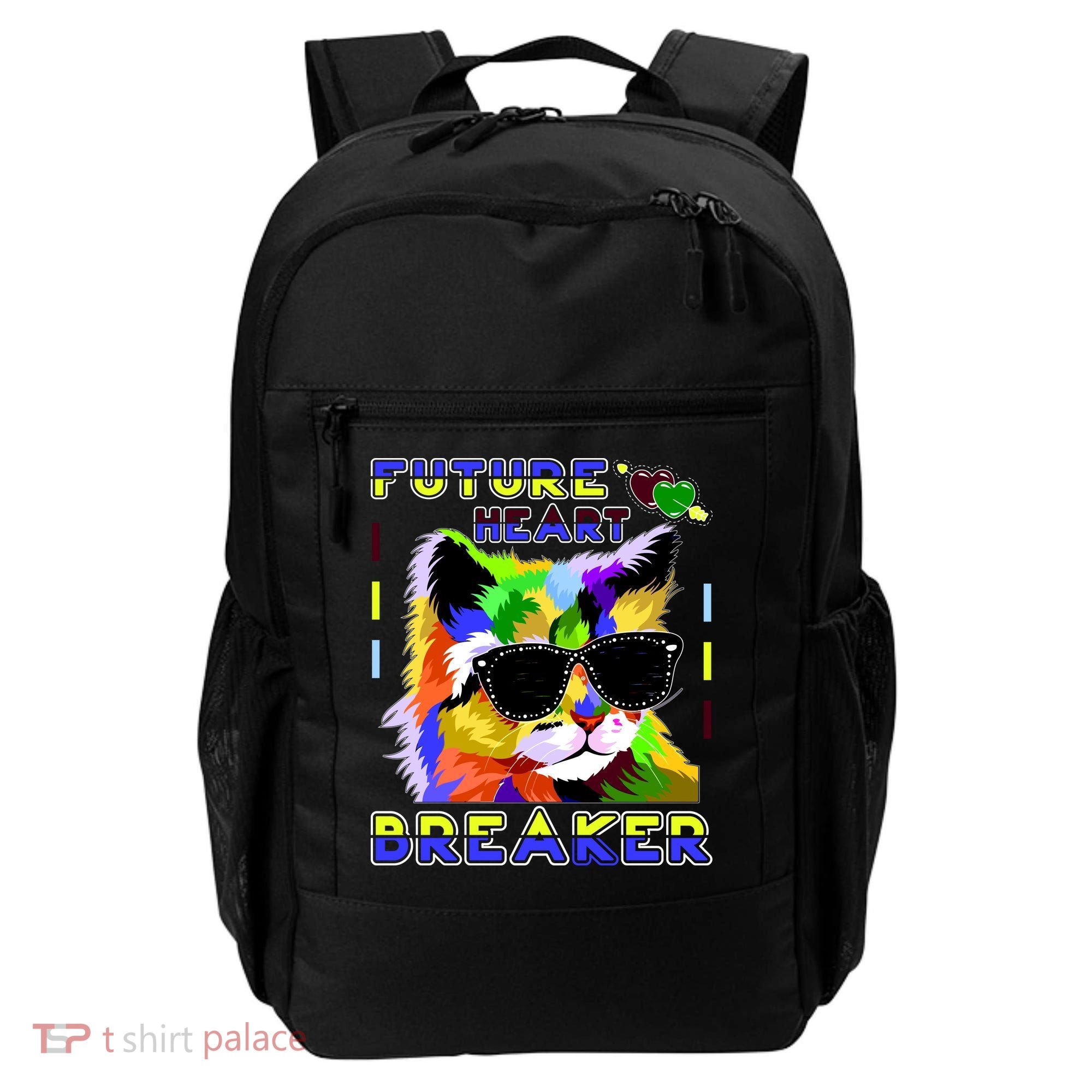 Funny Cat Future Heart Breaker Backpack