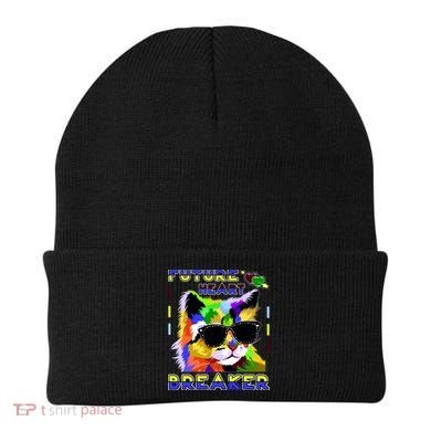 Funny Cat Future Heart Breaker Beanie